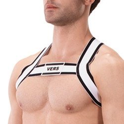 Barcode Berlin Harnais élastique Vers Noir-Blanc